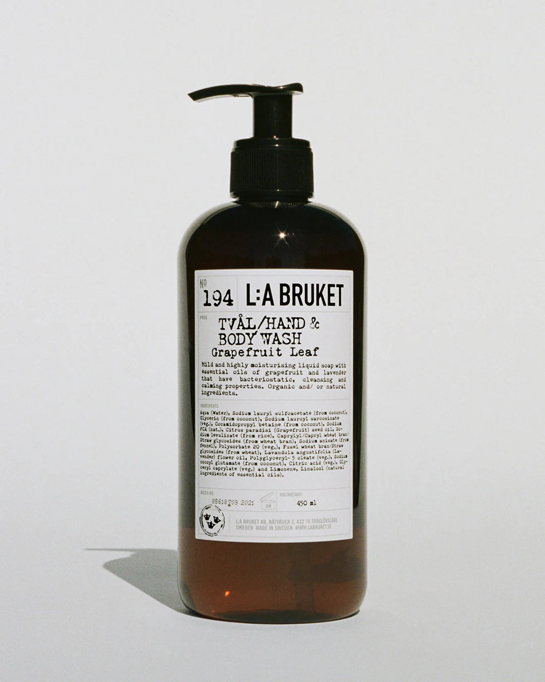 Hand & Body Wash Grapefruit Leaf