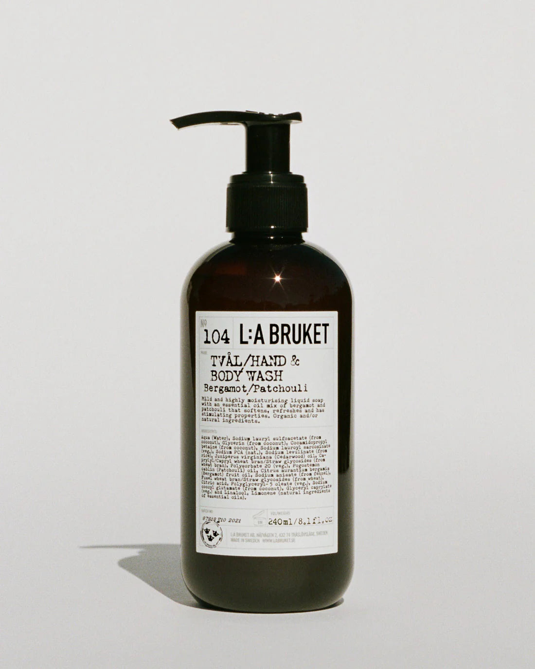 Hand & Body Wash Bergamot/Patchouli