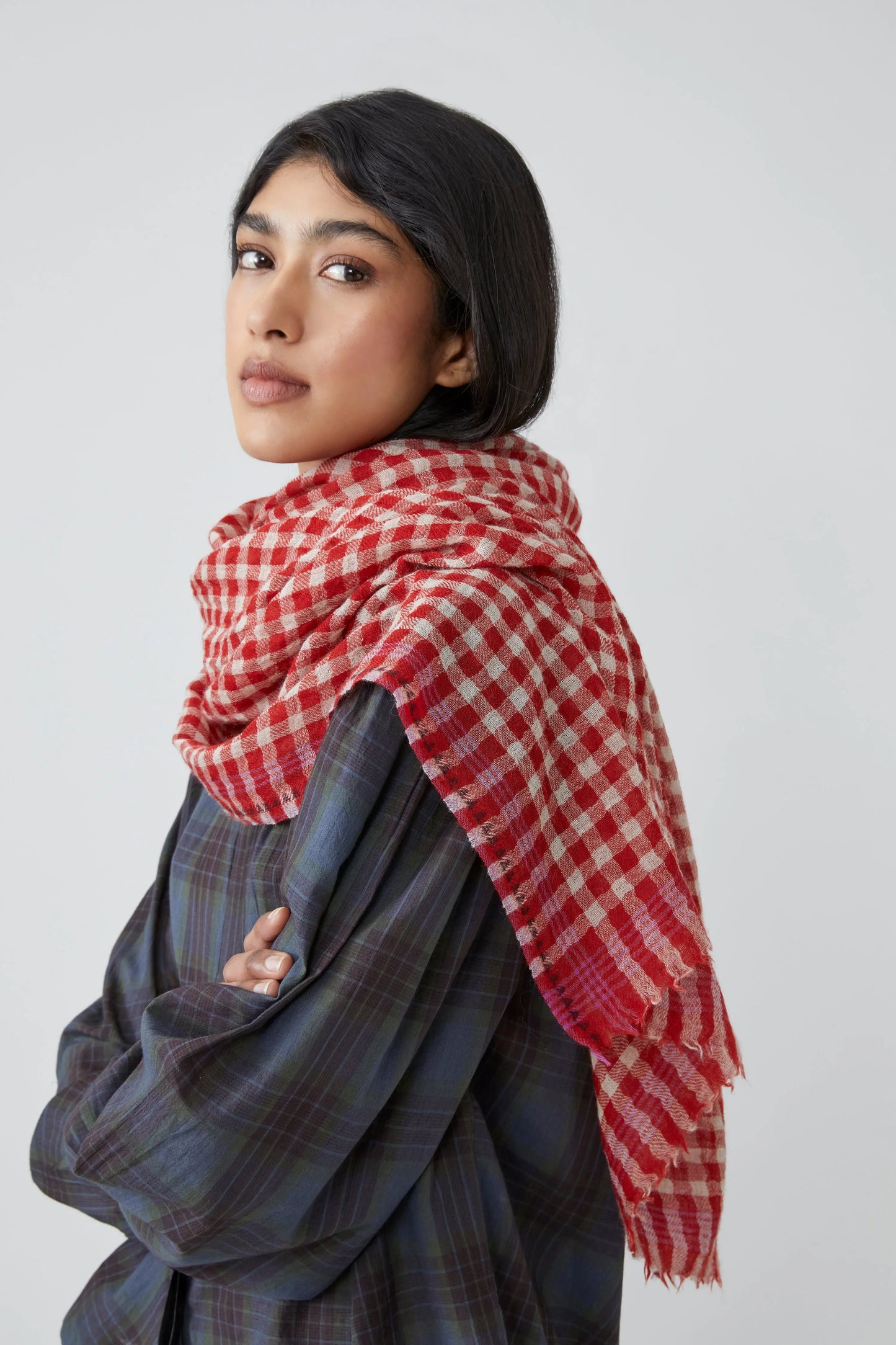 Wool Scarf no693 Moismont