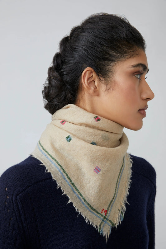 Wool Scarf Chelsea no815 Moismont