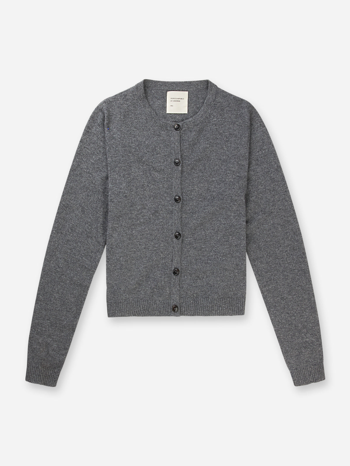 Womens Cardigan in Heather Grey Cashmere